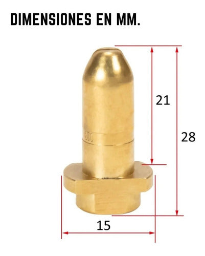 Kärcher Bronze Nozzle Replacement for Variopower Lance K1 K2 K3 2