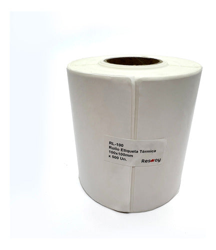 100x100 mm Thermal Labels Roll 0