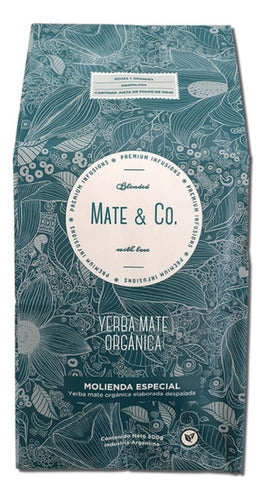 Mate Co Organic Despalada Yerba Mate 2 X 500 Gr 0