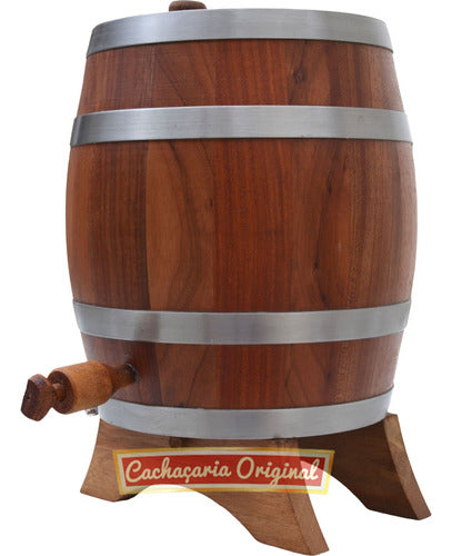 Barril Barrica Ancorote Madeira Cabreúva Vertical 3l Madeira 2