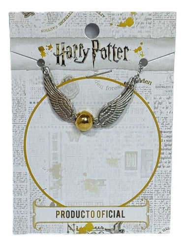 Golden Snitch Necklace Official Warner Harry Potter Licensed 1