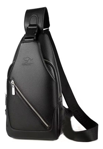 Gikei Eco Leather Crossbody Backpack 0