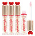 6 Lip Gloss Magic Gold Coração Lg40525 Febella Atacado J 1