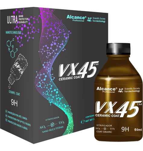 Vitrificador Automotivo Vx45 60ml - Alcance Profissional 0