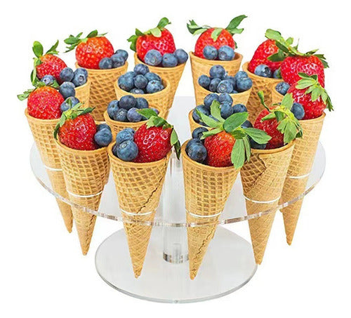 Acrylic Cone Holder - Everything for Pastry 0