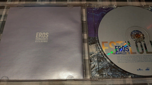 Eros Ramazzotti - Estilo Libre - Cd Original Impecable Promo 3