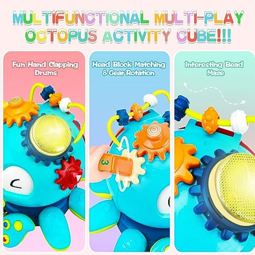 UNIH Crawling Octopus Toys for Babies 1