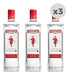 Gin Beefeater London Dry 1l X3 0