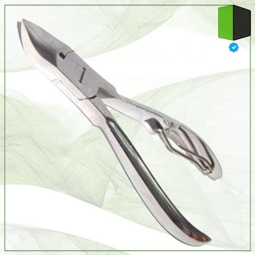 3 Claveles Nail Clipper 12144 13cm Nickel Straight Stainless Steel Spain 1