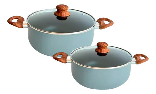 Carol Areia Set X2 Casserole 20 Cm + Casserole 22 Cm 7