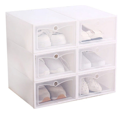 Atrix Zapatera Caja Champion Estante Organizador Apilable Rack Ax® 3