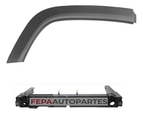 Moldura Fender Guardabarro Trasero Jeep Compass 2017 / 2019 0