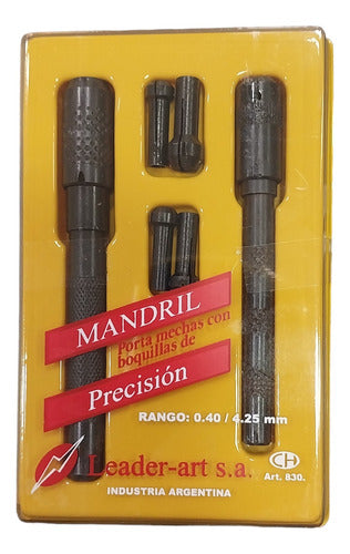 Leader Art Mandril Porta Mechas Con Boquillas De Precision 0