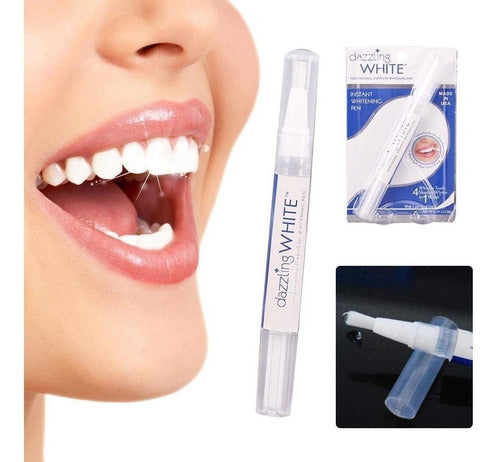 Lapiz Con Gel Blanqueador Dientes  Instantaneo White Pen 1