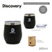 Discovery Mate Discovery De Acero Inoxidable 280 Ml Con Tapa Vaso New 1