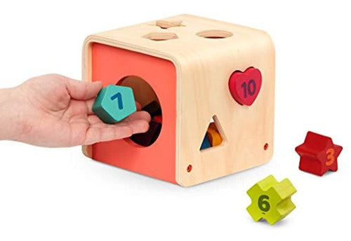 Battat - Shape Sorter for Toddlers - Learning Cube 2