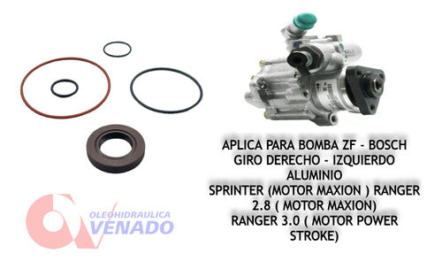 APC Hydraulic Pump Repair Kit for Ford Ranger - Sprinter 1