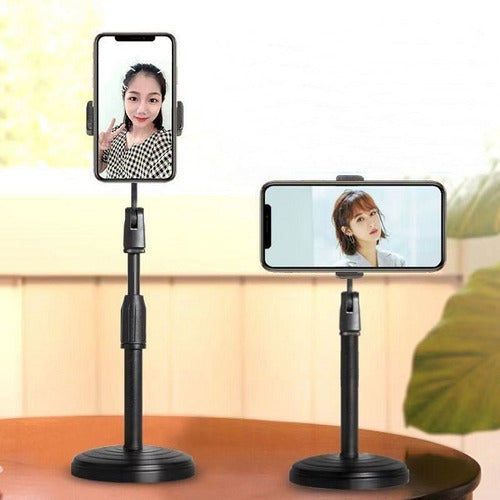Flexible Extendable Desktop Selfie Phone Holder Stand 1