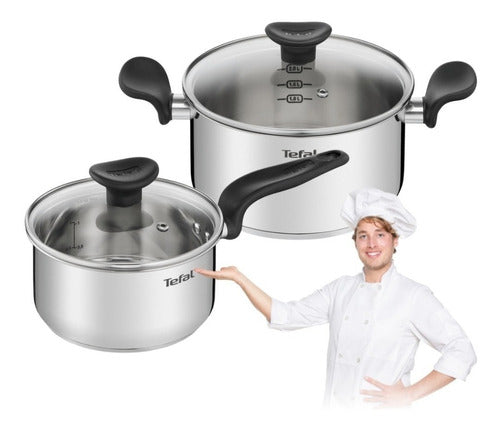 Tefal Primary Set Cacerola 16 Cm Y Olla 20 Cm 0