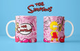 Kit Diseños Plantillas Tazas Los Simpsons Sublimación M9 2