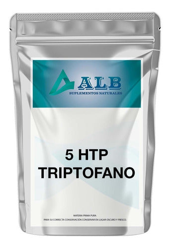 5-HTP Tryptophan 40g Pure Powder in Doypack - Alb Supplements 0