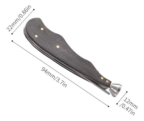 Limpiador Y Prensador De Madera Para Pipa De Tabaco 5