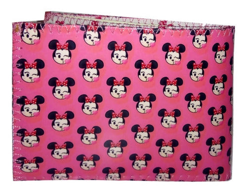 Popday Billetera Mujer Tarjetero Diseño Minnie Super Original 2