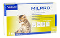 Desparasitante Interno Para Gato Virbac Milpro 4mg X 4 Comp 1