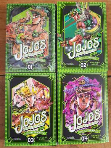 Jojo's Bizarre Adventure - Tomo 1 Al 4 (Verde) Manga Ivrea 0