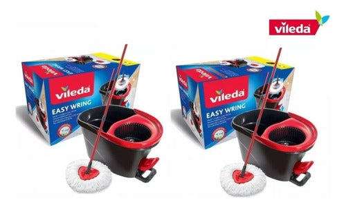 Promo X 2 Kit Completos - Vileda Easy Wring-balde A Pedal 1