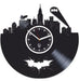 Kovides Vinyl Wall Clock for Kids - Batman Design Gift 0