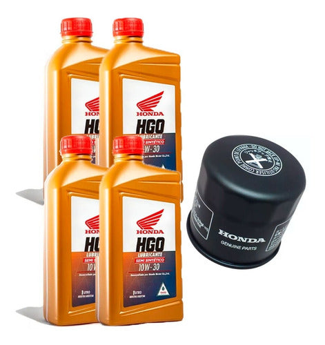 Kit Servis Filtro + Aceite Honda Cbr Transalp Africa Tmr 0