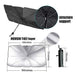 Parasol Plegable Para Auto 54x31 Pulgadas 2