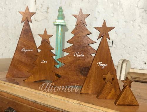 Christmas Tree Decoration Set - Personalized Ornaments Tray Centerpiece 3