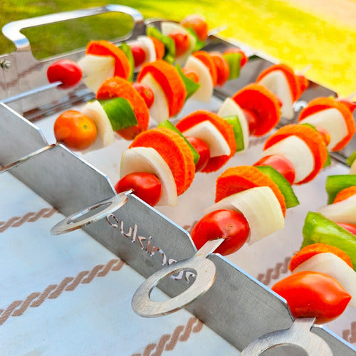 Cukingo Food Skewer Kit for Grill and Oven 5