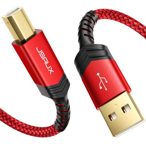 Jsaux Cable De Impresora, Cable De Impresora Usb De 10 Pies 0