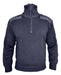 Tactical Lined Knitted Sweater with High Neck Zipper 2