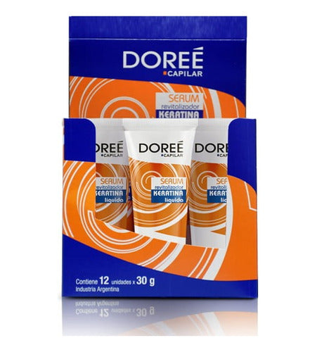 Doreé Serum Revitalizador Con Keratina 30g Kit X12 Unidades 0