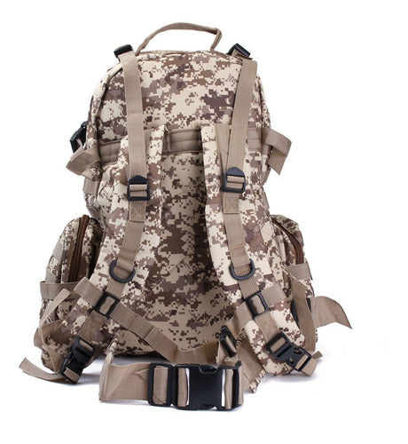 Tactical Military Backpack 55L - 3D Trekking Camp Bag 3