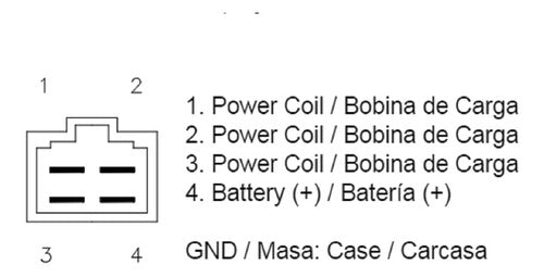 DZE Voltage Regulator Yamaha TT 600 (1998 - 2004) 4