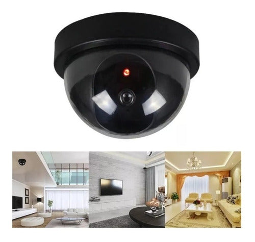 Uruventas Dummy Dome Security Camera with LED Light 1