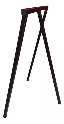 HaciendoFierro - Metalurgica Nordic Iron Easel 74x50 Epoxy Paint 2