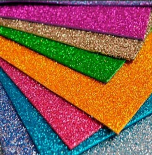 Mundoeva Glitter Foam 60x40 cm First Quality Pack of 10 Units 4