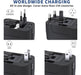 LIANSING Universal All in One Wall Charger Adapter 2