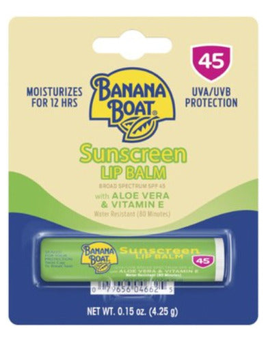 Banana Boat Sunscreen Lip Balm SPF45 0