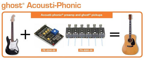 Ghost Acousti-phonic Kit De Preamplificador Para Guitarra 02 4