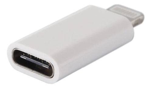 USB to iPhone Adapter, Male to USB C Female 1
