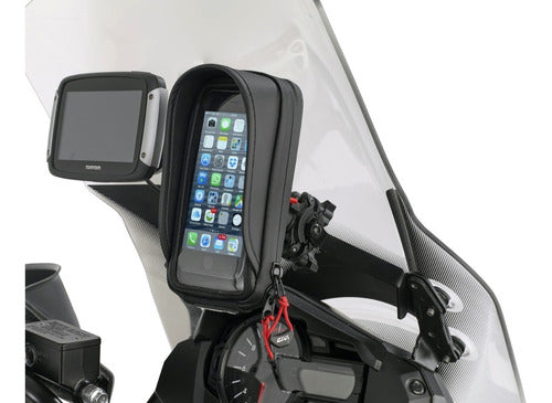 Givi Handlebar or Mirror Mount 6-Inch Smartphone Holder S957B 1