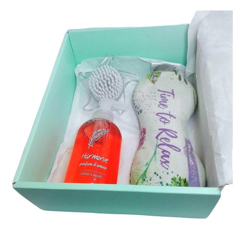 Luxury Rose Aroma Spa Gift Set - Relaxation Kit for Ultimate Enjoyment - Set Caja Regalo Box Spa Rosas Kit Aroma Relax N50 Disfrutalo