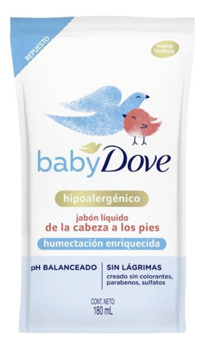 Dove Baby Liquid Soap Hypoallergenic Refill 0